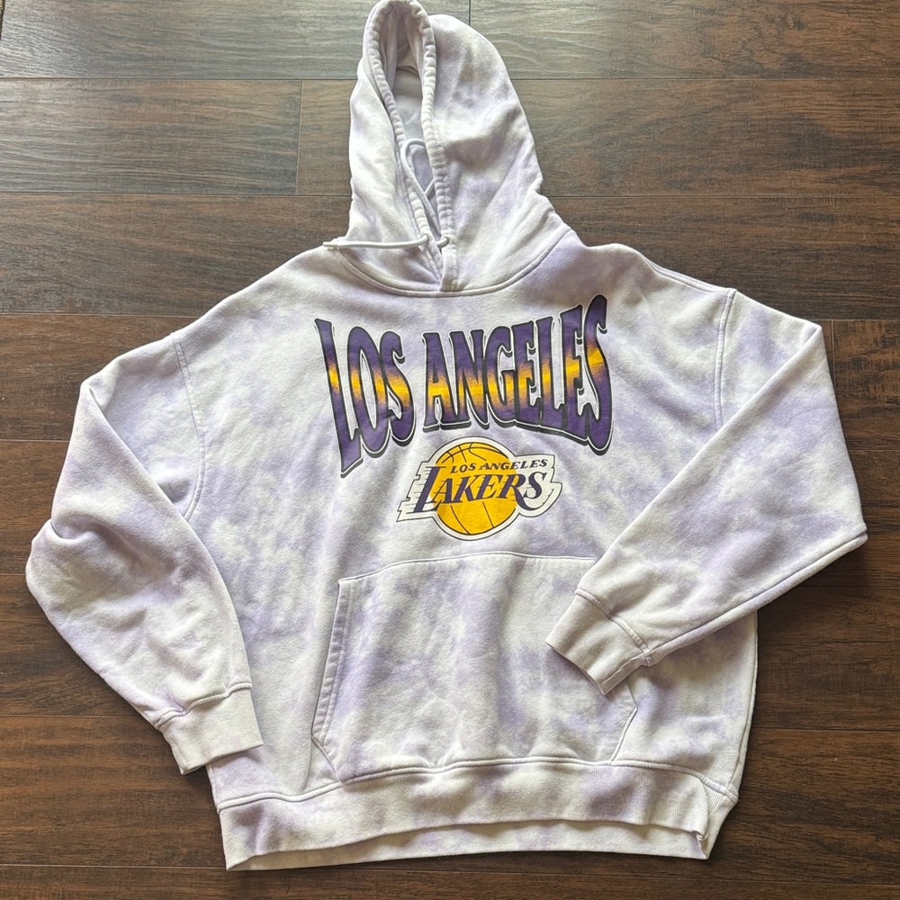 🔘NBA Los Angeles Lakers Purple and Yellow Hoodie NWT